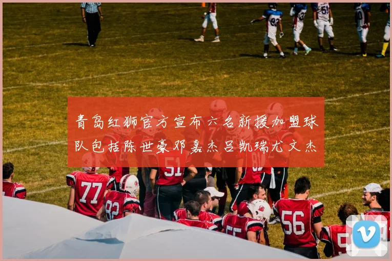 青岛红狮官方宣布六名新援加盟球队包括陈世豪邓嘉杰吕凯瑞尤文杰等球员